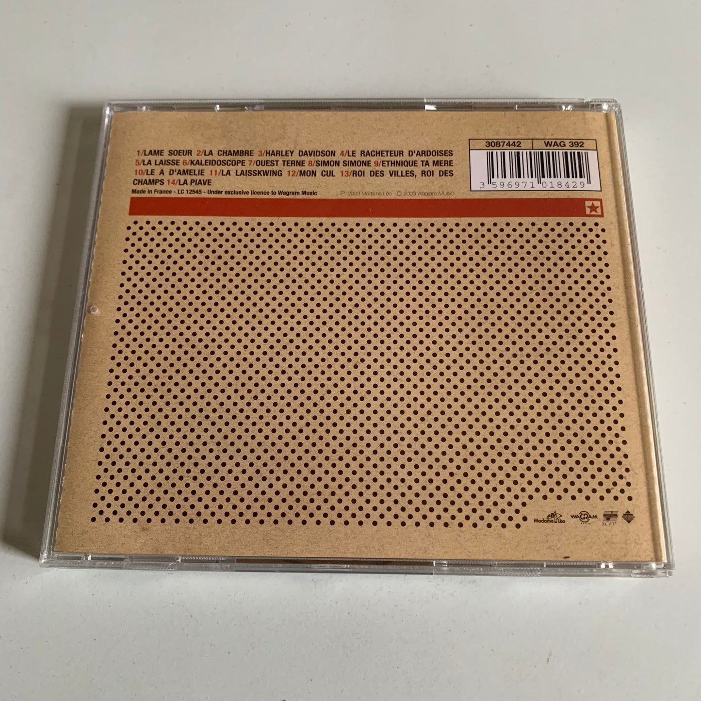 CD - Les Hurlements D'Léo - Ouest Terne - 2003 Occasion