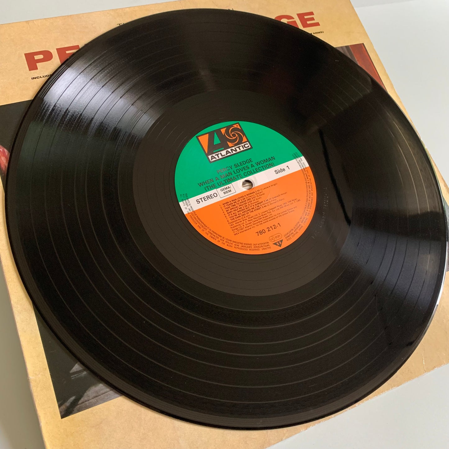 Percy Sledge - The Ultimate Collection - When A Man Loves A Woman - LP 1987 Occasion