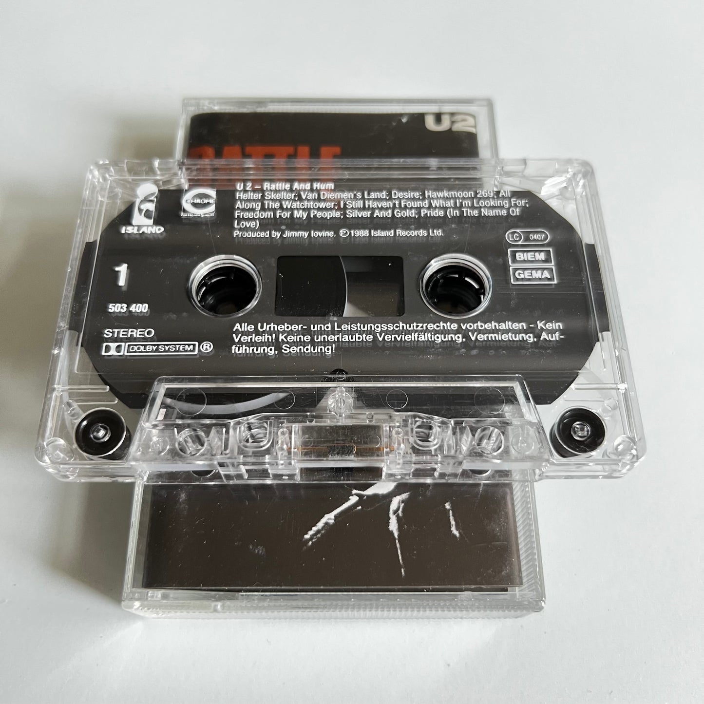 U2 - Rattle And Hum - 1990