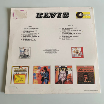 Tribute To Elvis Presley Vol. 4 - LP Occasion