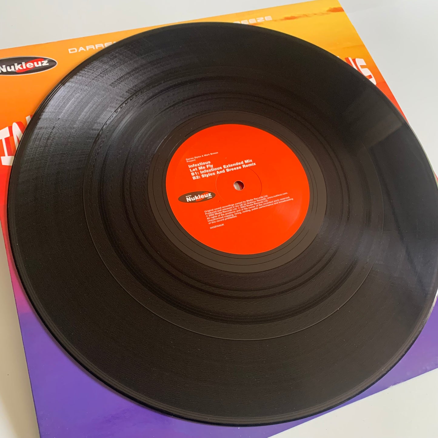 Darren Styles & Mark Breeze - Let Me Fly - 12’ 2003 Occasion