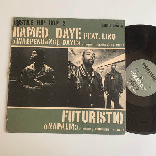 Hamed Daye feat Lino - Futuristiq - Independance Daye / Napalm - 1998 Single Occasion