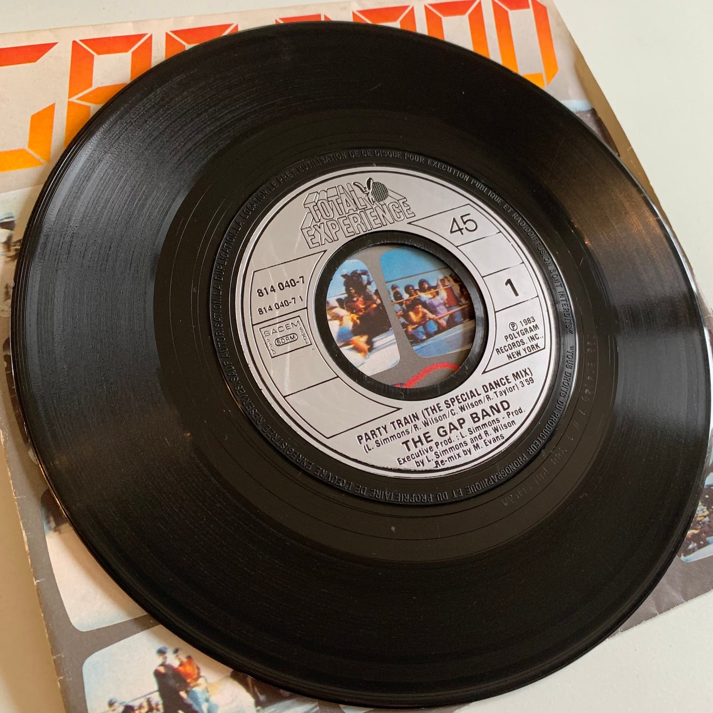 Gap Band - Party Train - Single 1983  Occasion