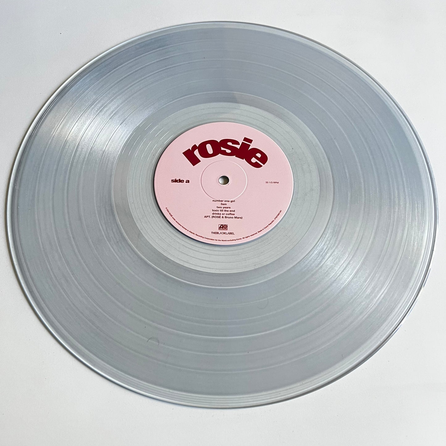 Rosé - Rosie - LP 2024 - Limited Edition Vampirehollie Edition Clear