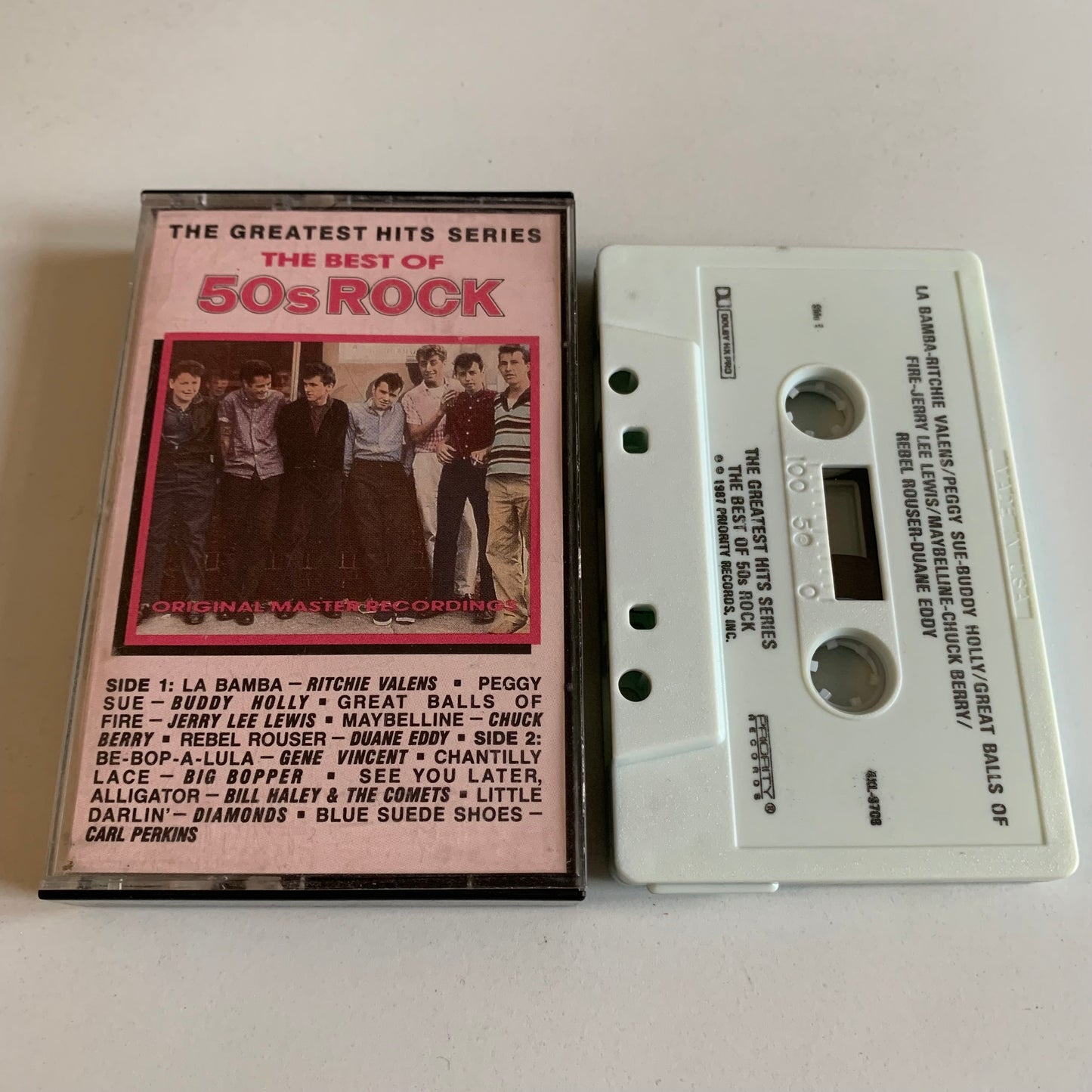 Compilation - The Best Of 50s Rock (Original Master Recordings) - 1987