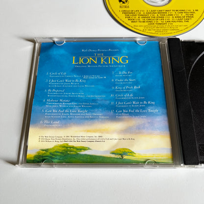CD - The Lion King (Original Motion Picture Soundtrack) Le Roi Lion - 1994