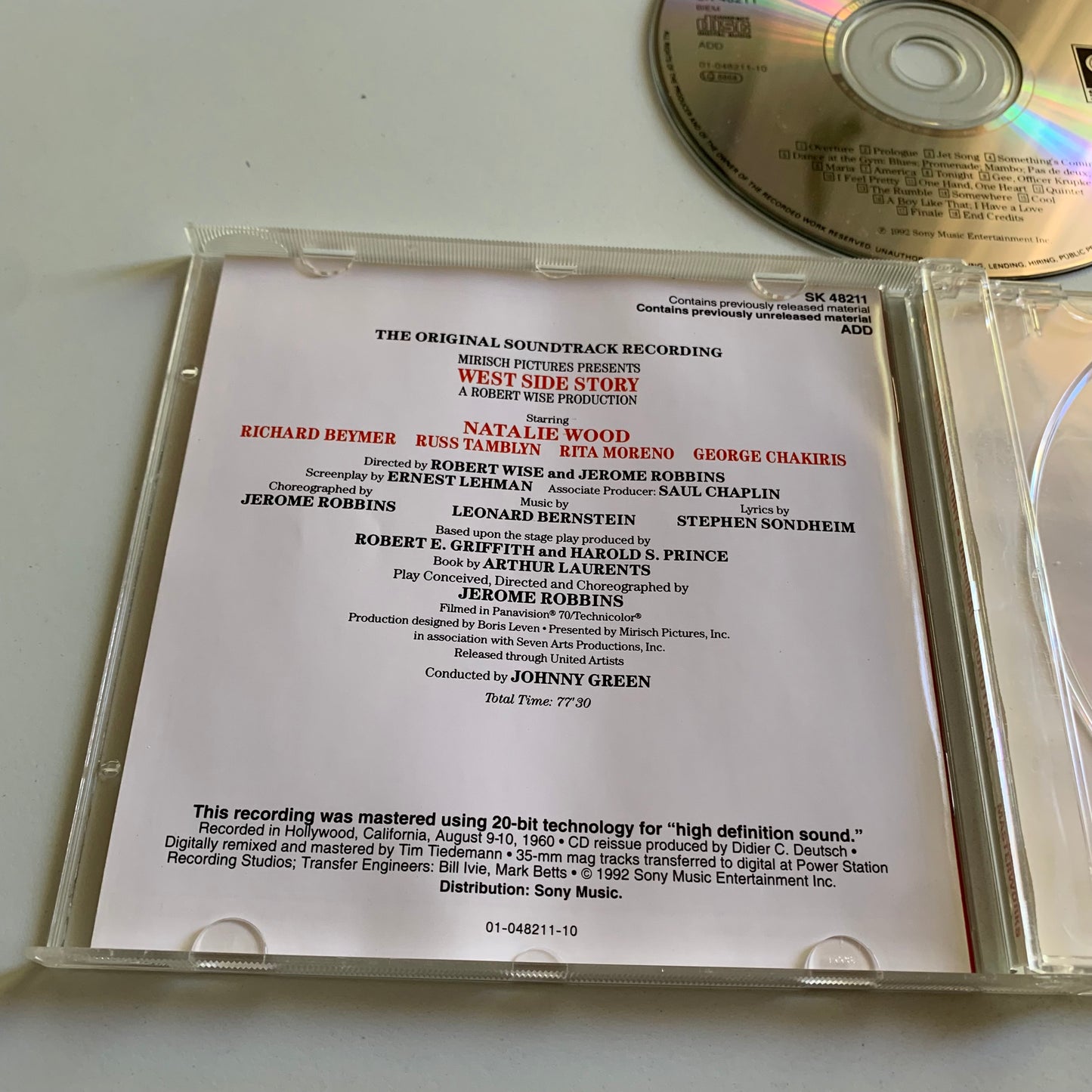 Leonard Bernstein - West Side Story - 1992 Occasion