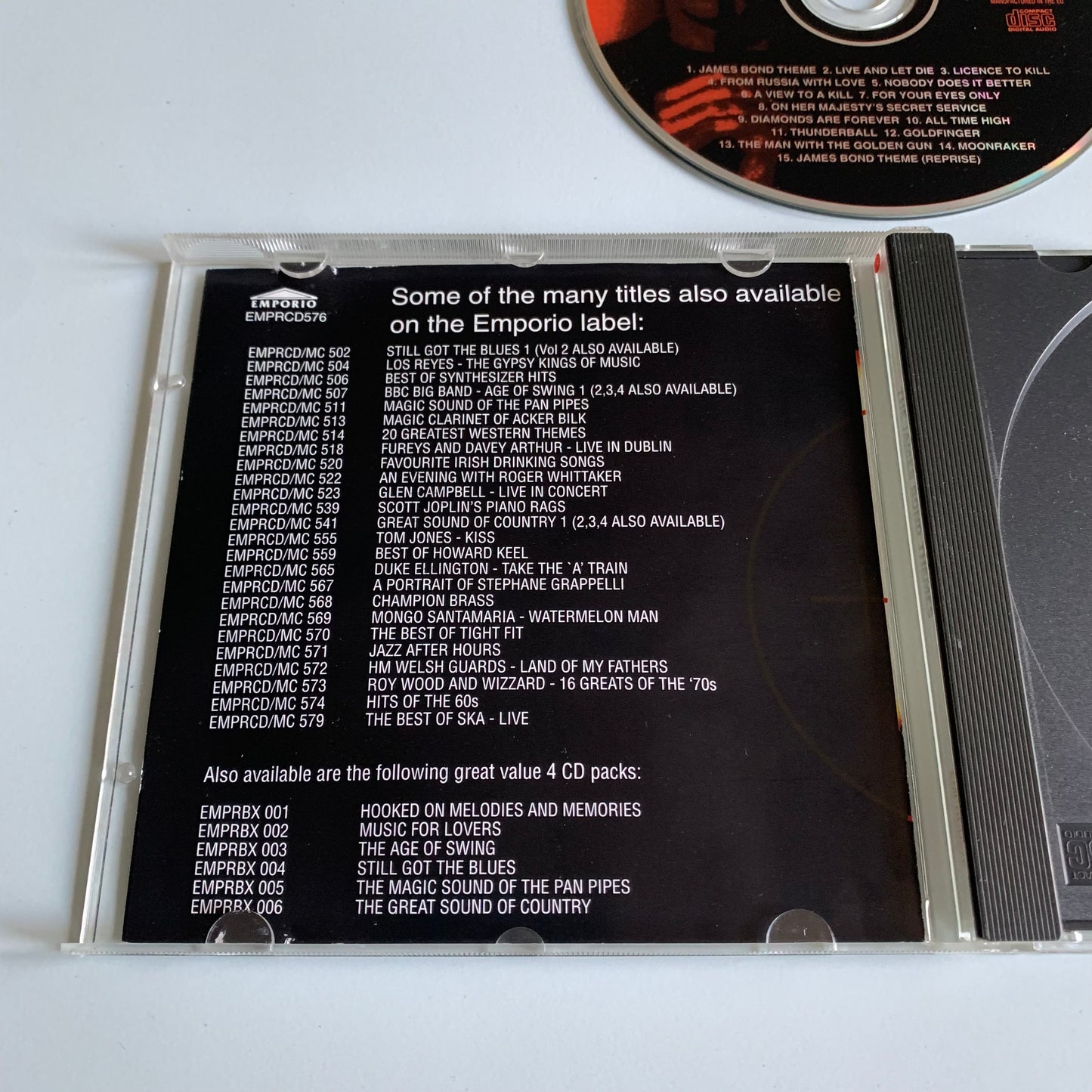 CD - The James Bond Themes - 1995