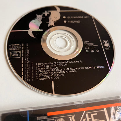 CD - Gil Evans - Steve Lacy - Paris Blues - 1988