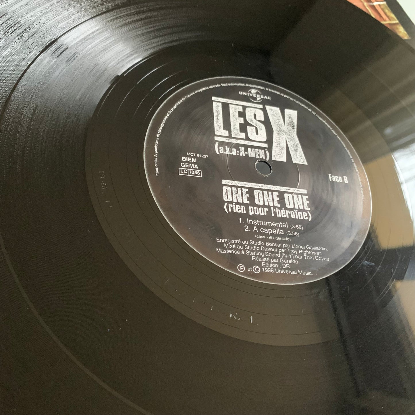 Les X (a.k.a:X-men) - One One One (Rien Pour L'Héroine) - Single 1998