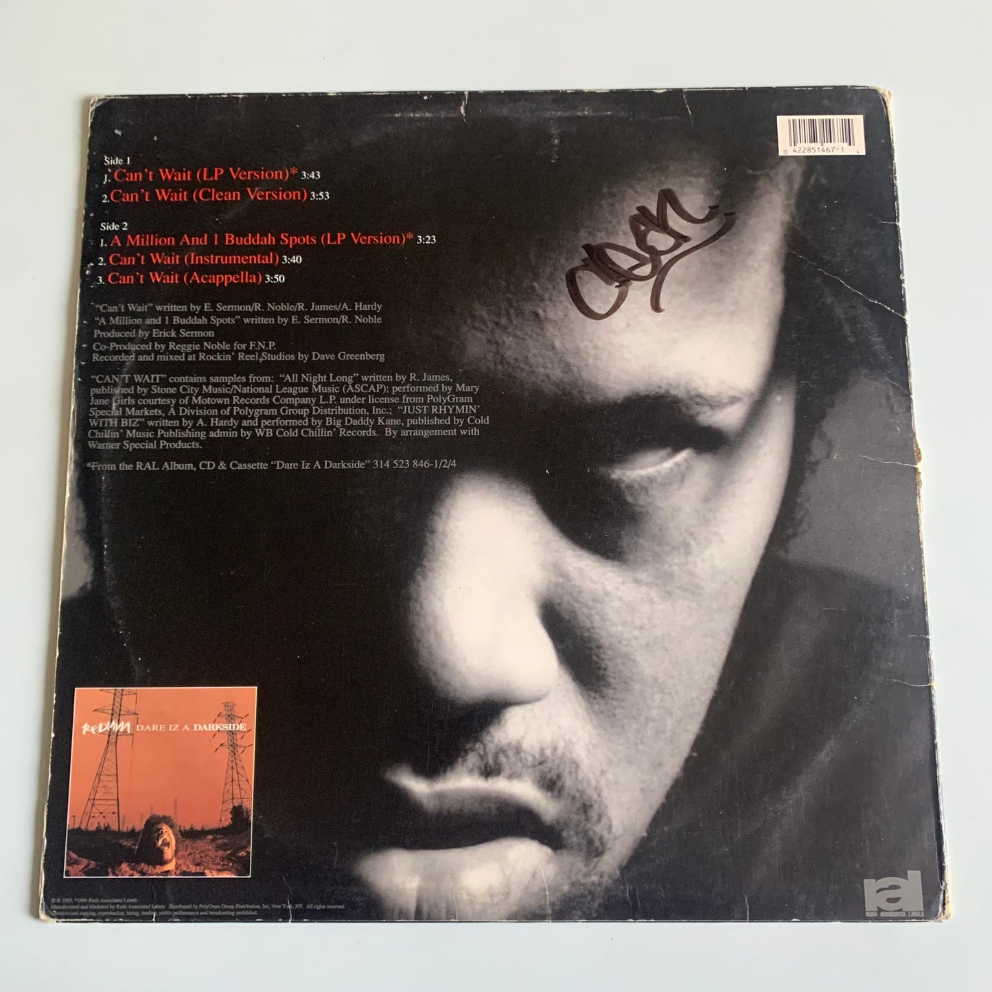 Redman - Can't Wait - Single 1995