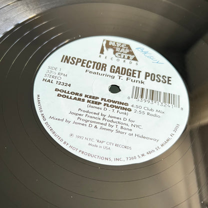 Inspector Gadget Posse - Dollars Keep Flowing - Single 1992