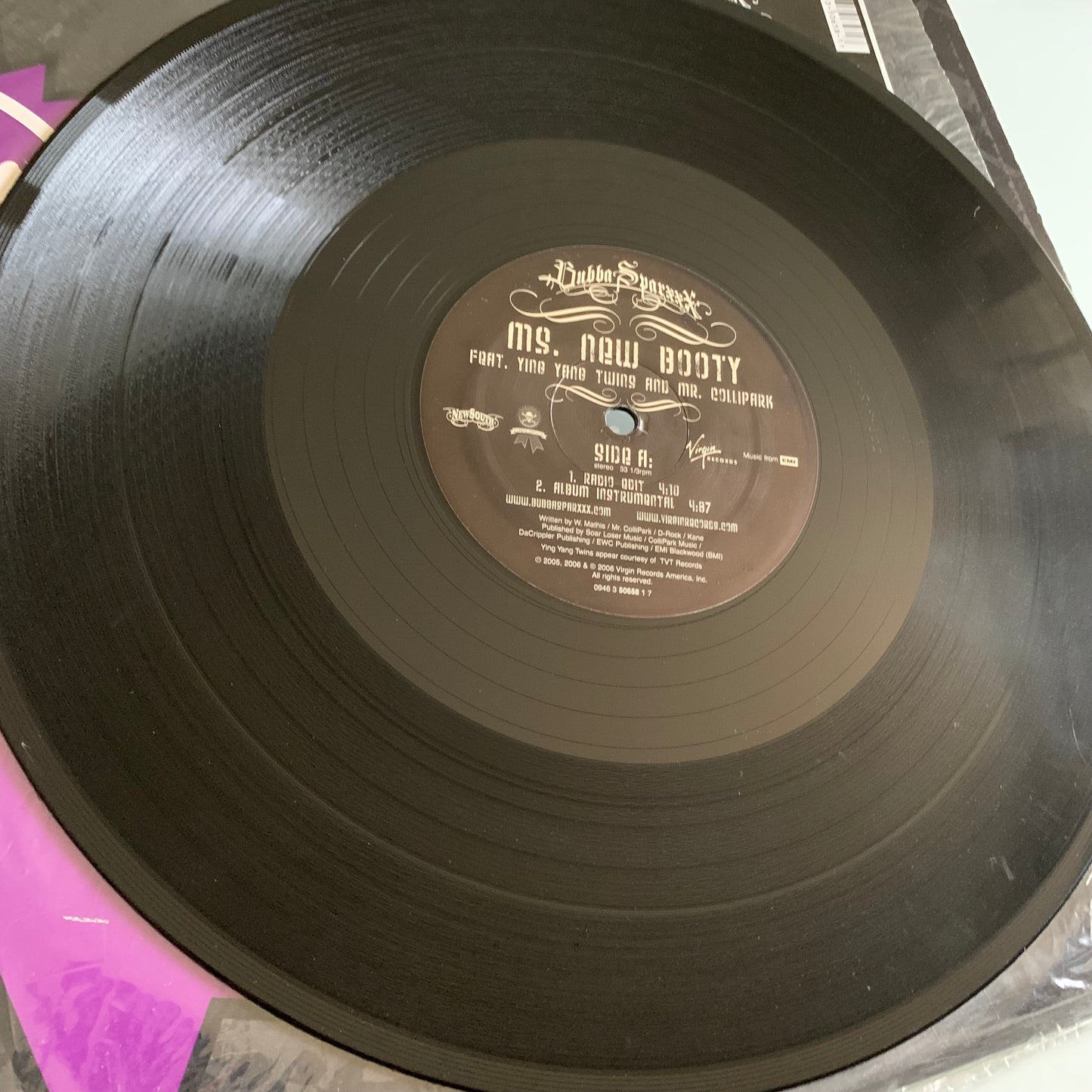 Bubba Sparxxx - Ms. New Booty - 12” 2006 Occasion