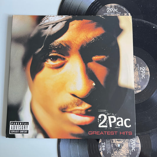 2Pac Tupac - Greatest Hits - OG Triple LP 1998 (manque 1LP)
