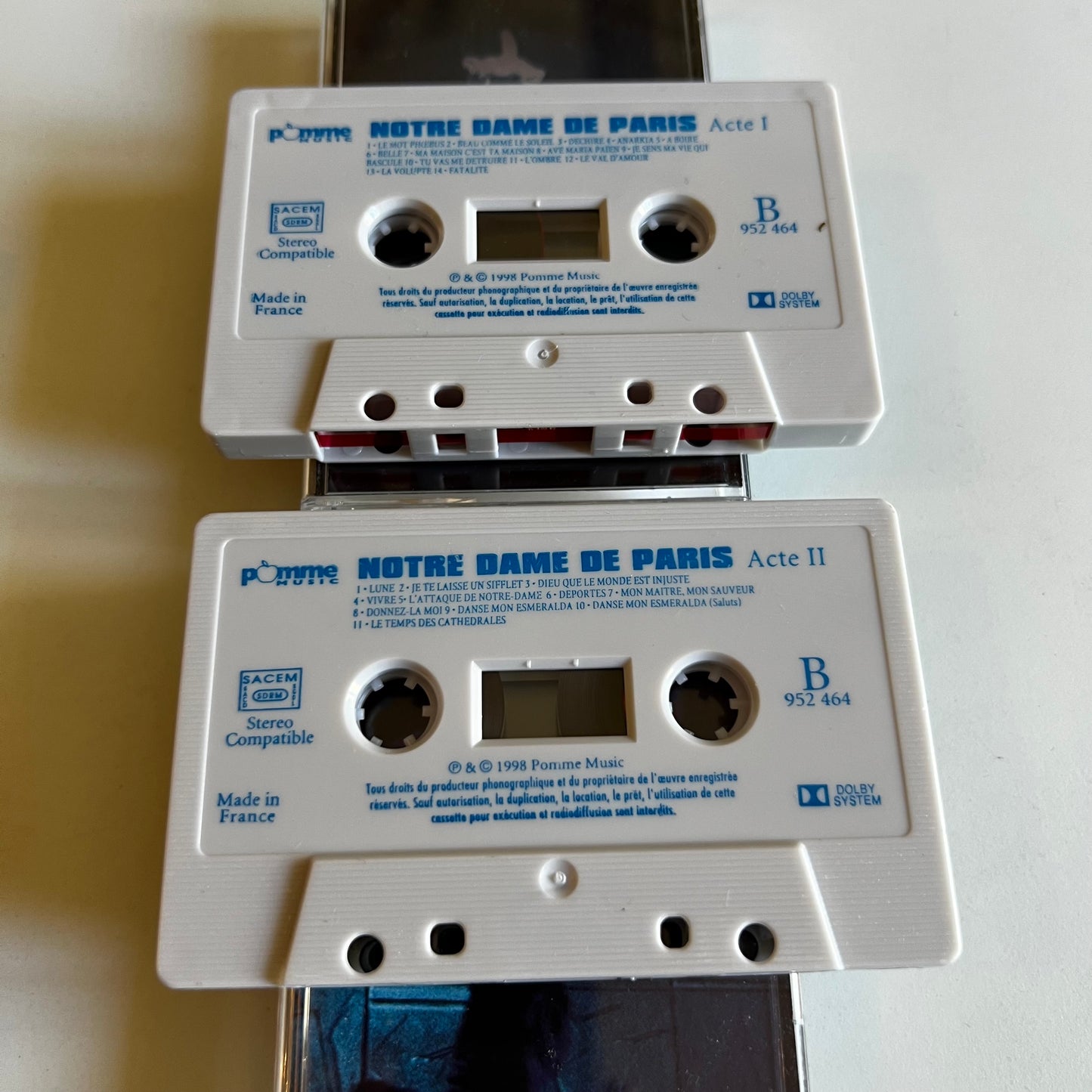 Notre Dame De Paris (Version Integrale) - Box Set 1998