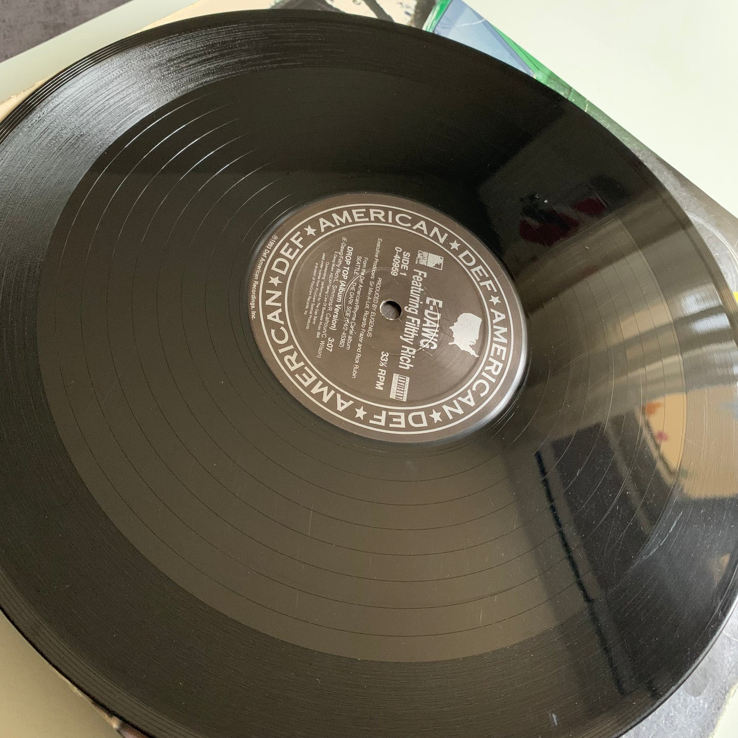 E-Dawg - Filthy Rich - Drop Top - Single 1993