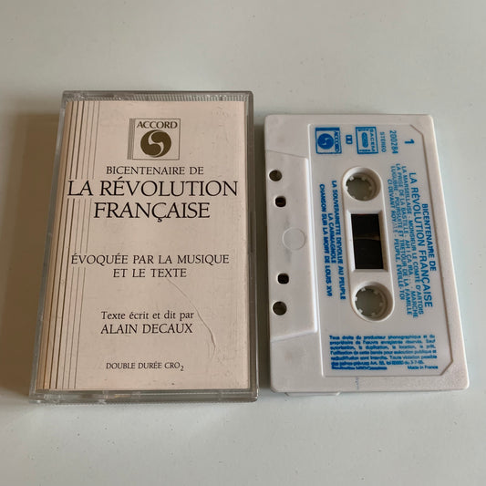Alain Decaux - Bicentenaire de La Révolution Française - 1988
