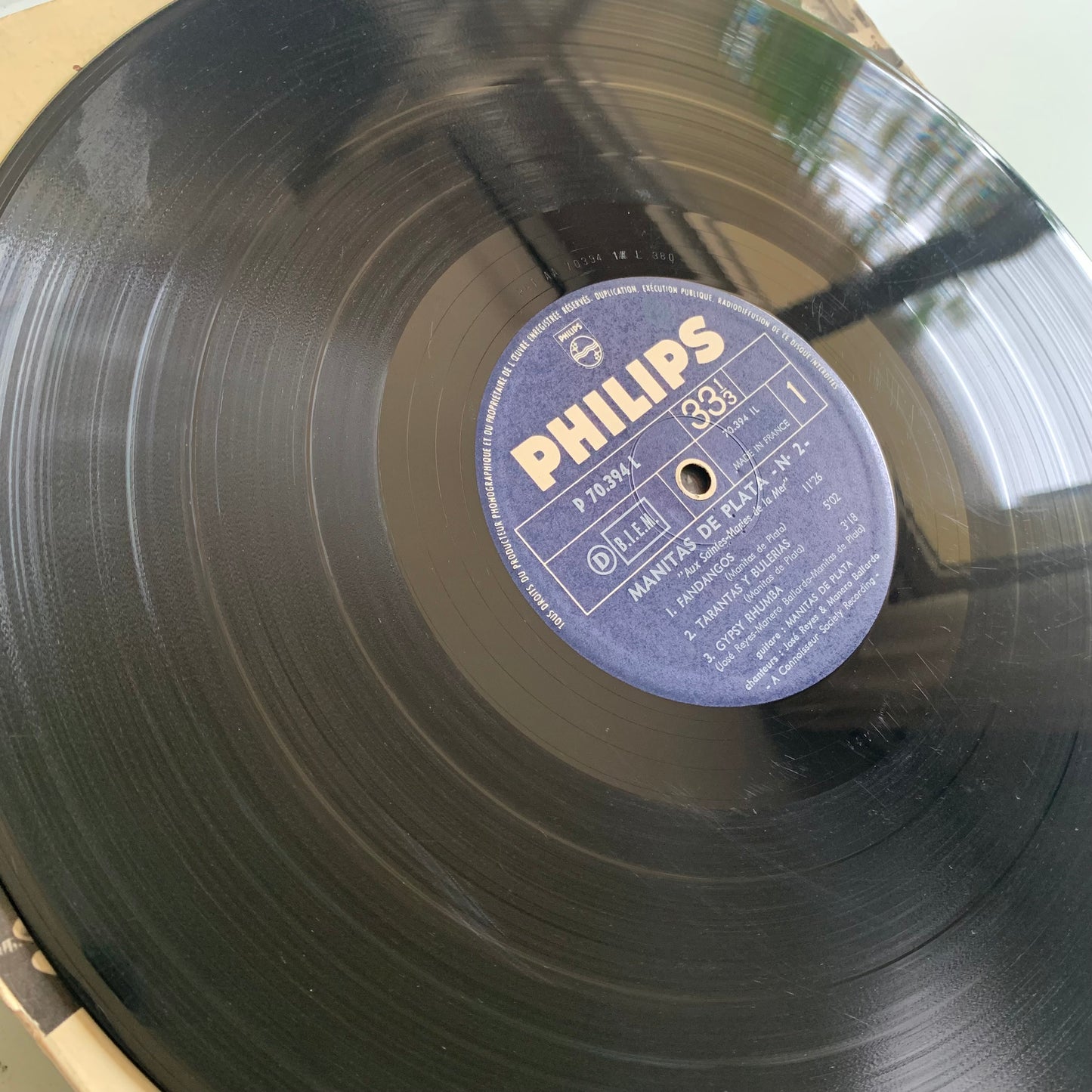 Manitas De Plata - N°2 "Aux Saintes-Maries De La Mer" - LP 1966 Occasion