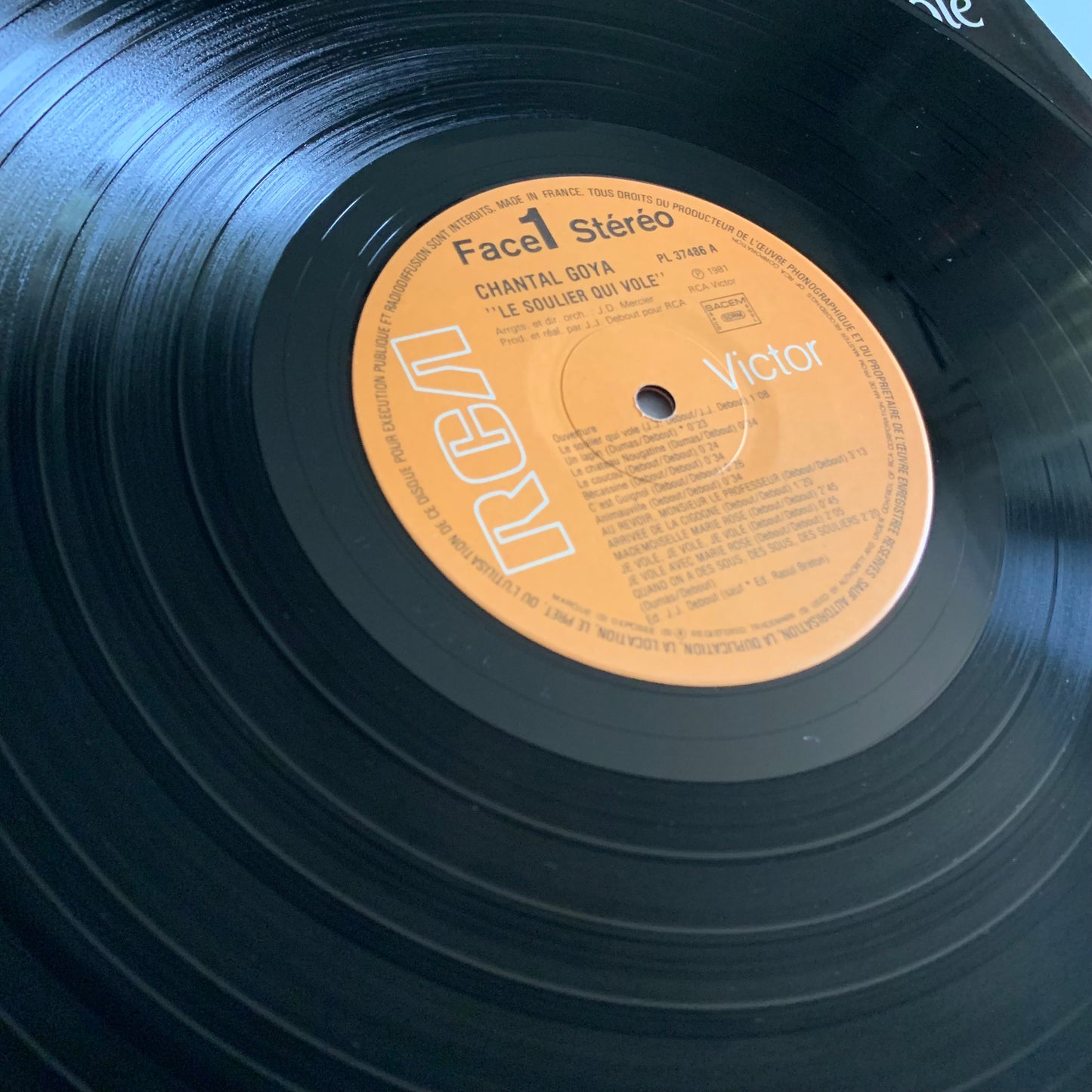 Chantal Goya - Le Soulier Qui Vole - Double LP 1981 Occasion