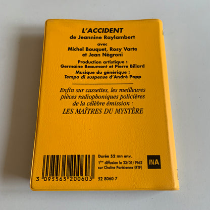 Les Maîtres Du Mystère - L’Accident 57 - Occasion