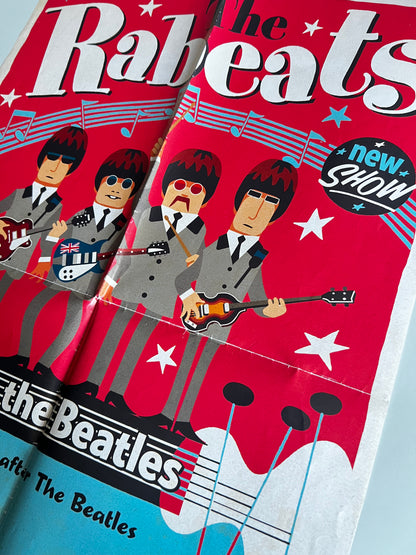 Affiche Poster Original Concert The Rabeats ATribute To The Beatles - 60x40cm