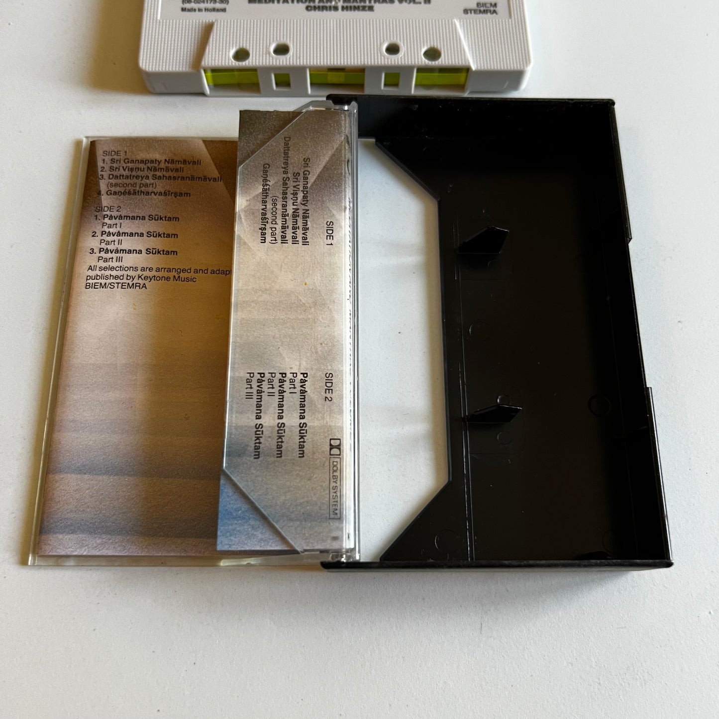 Chris Hinze - Meditation And Mantras \ Volume 2 - 1987