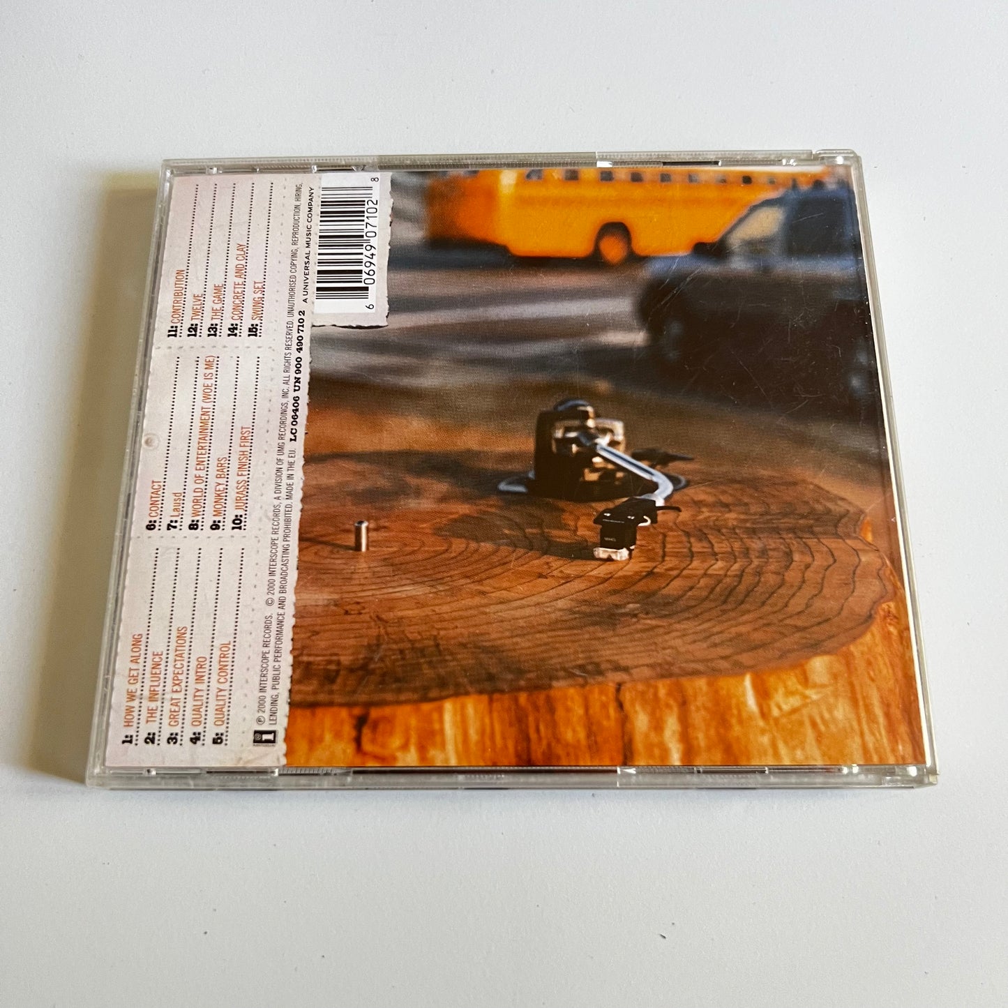 CD - Jurassic 5 - Quality Control - 2000