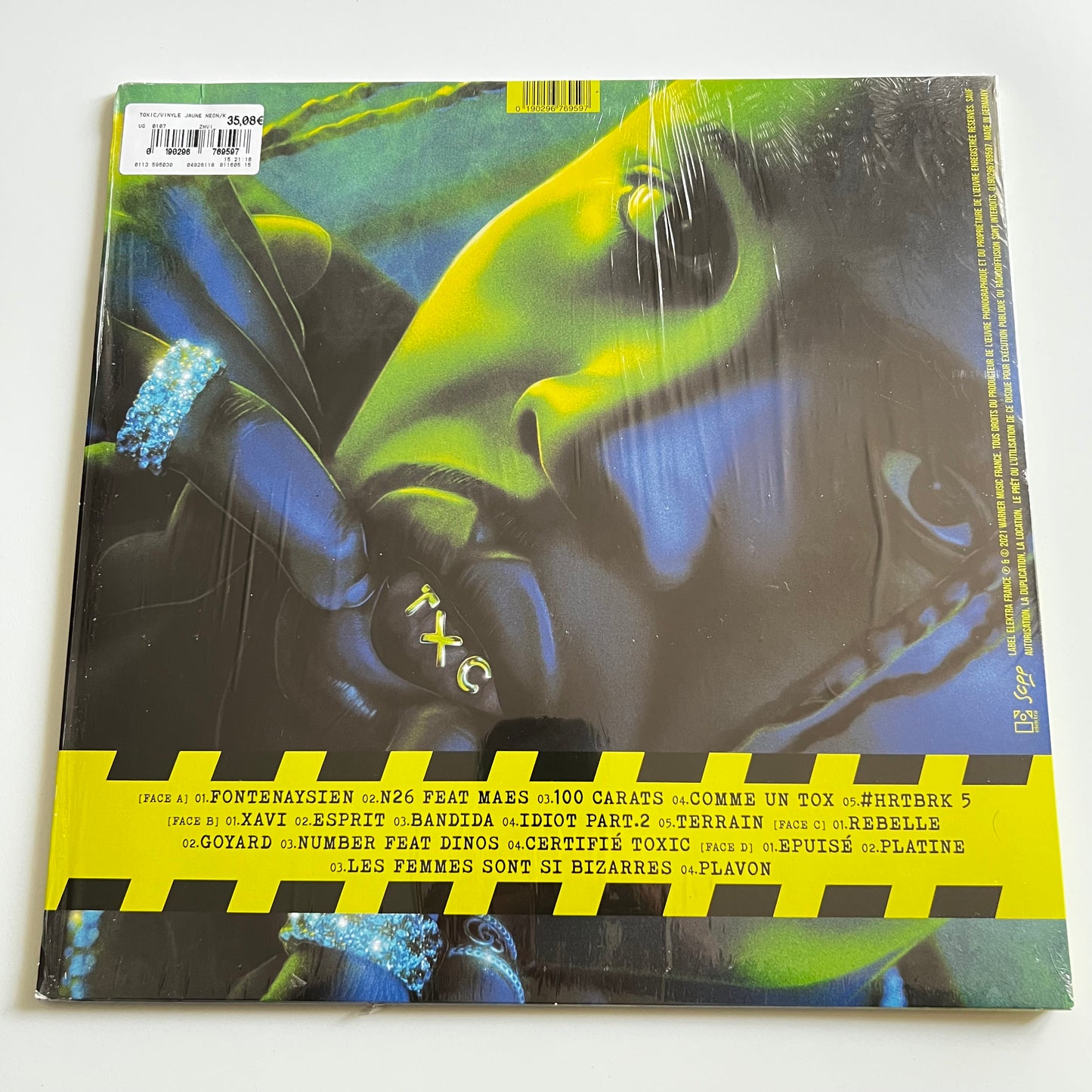 Kaza - Toxic - Double LP Jaune Yellow - 2021