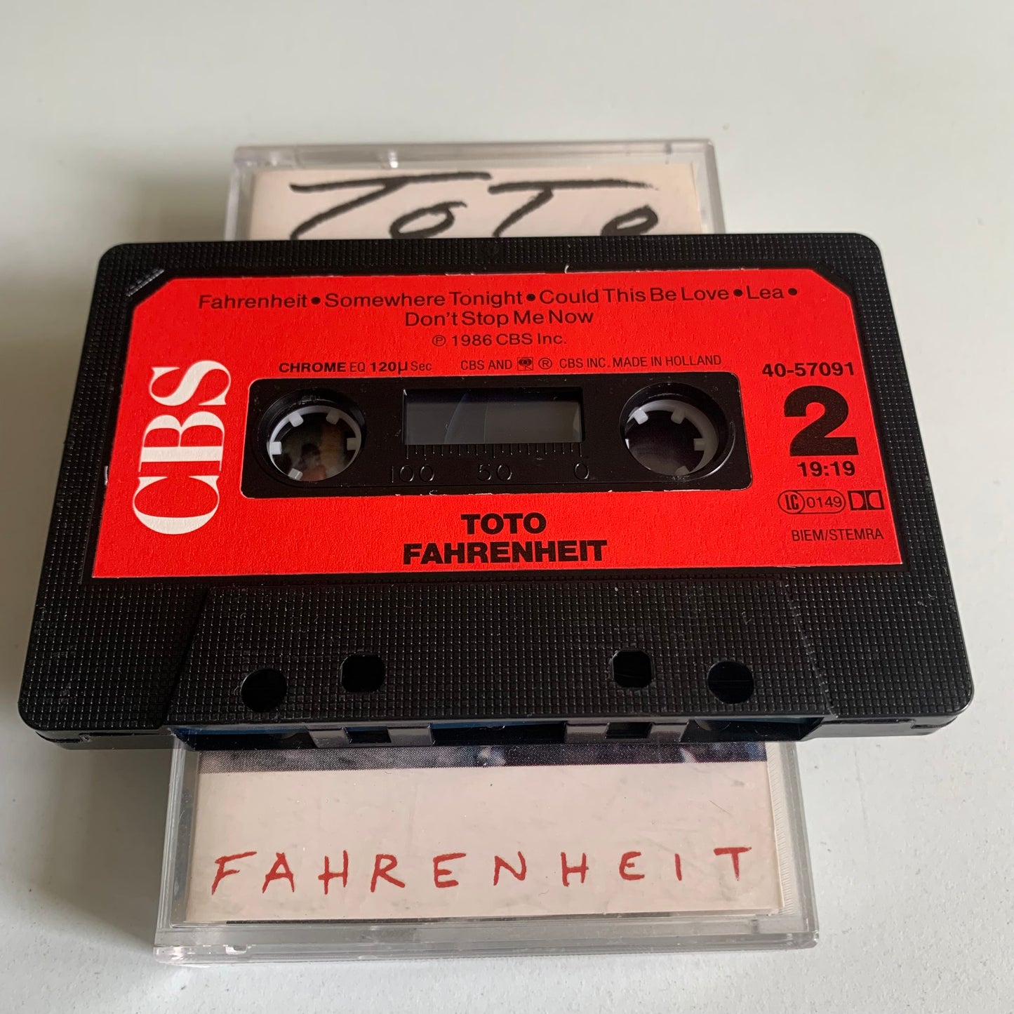 Toto - Fahrenheit - 1986 Occasion