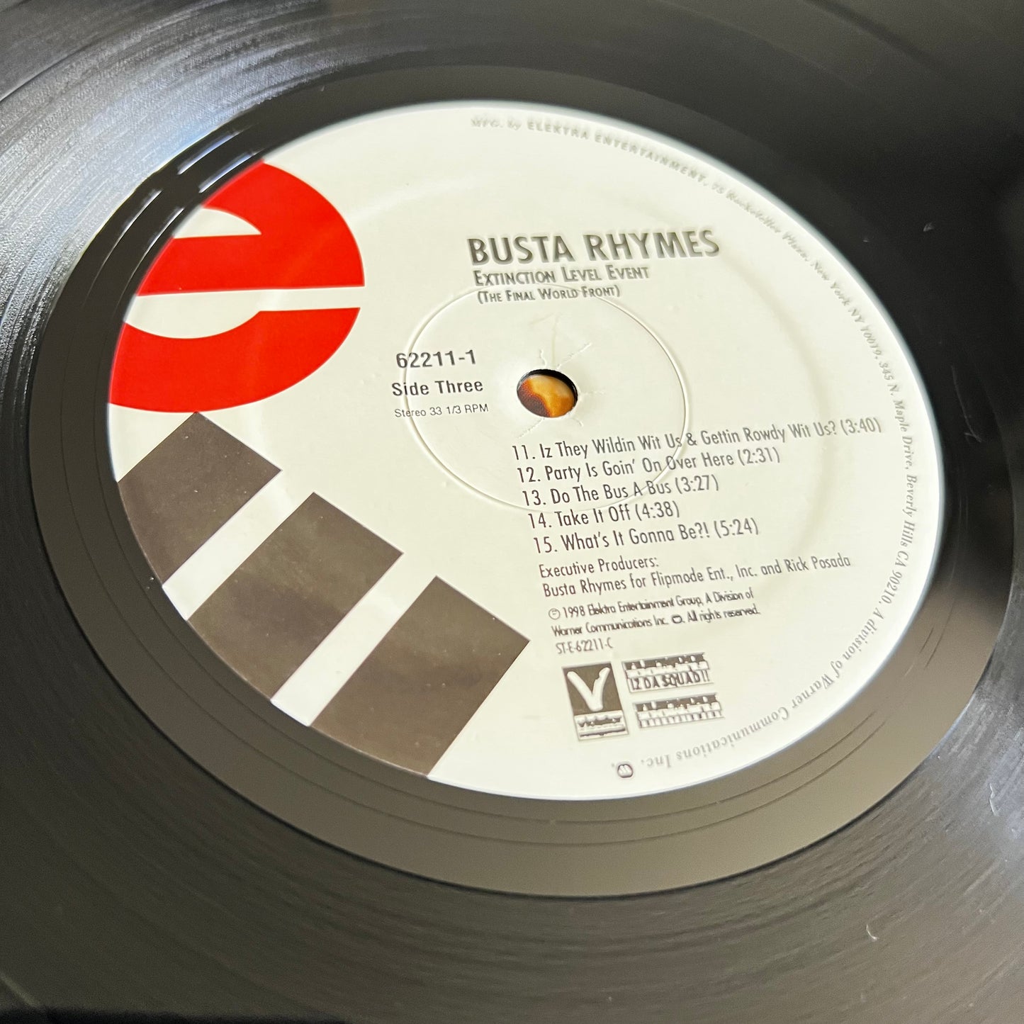 Busta Rhymes - Extinction Level Event - The Final World Front - OG Double LP 1998