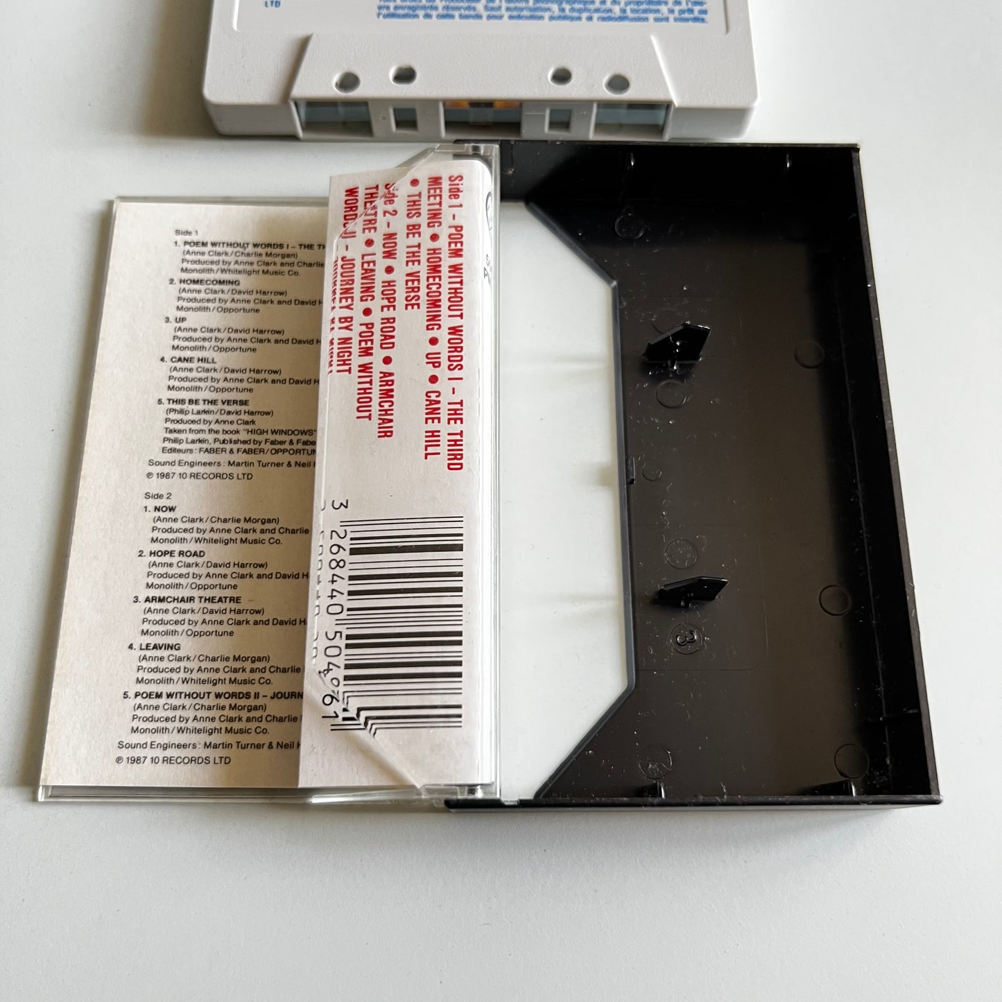 Anne Clark - Hopeless Cases - 1987