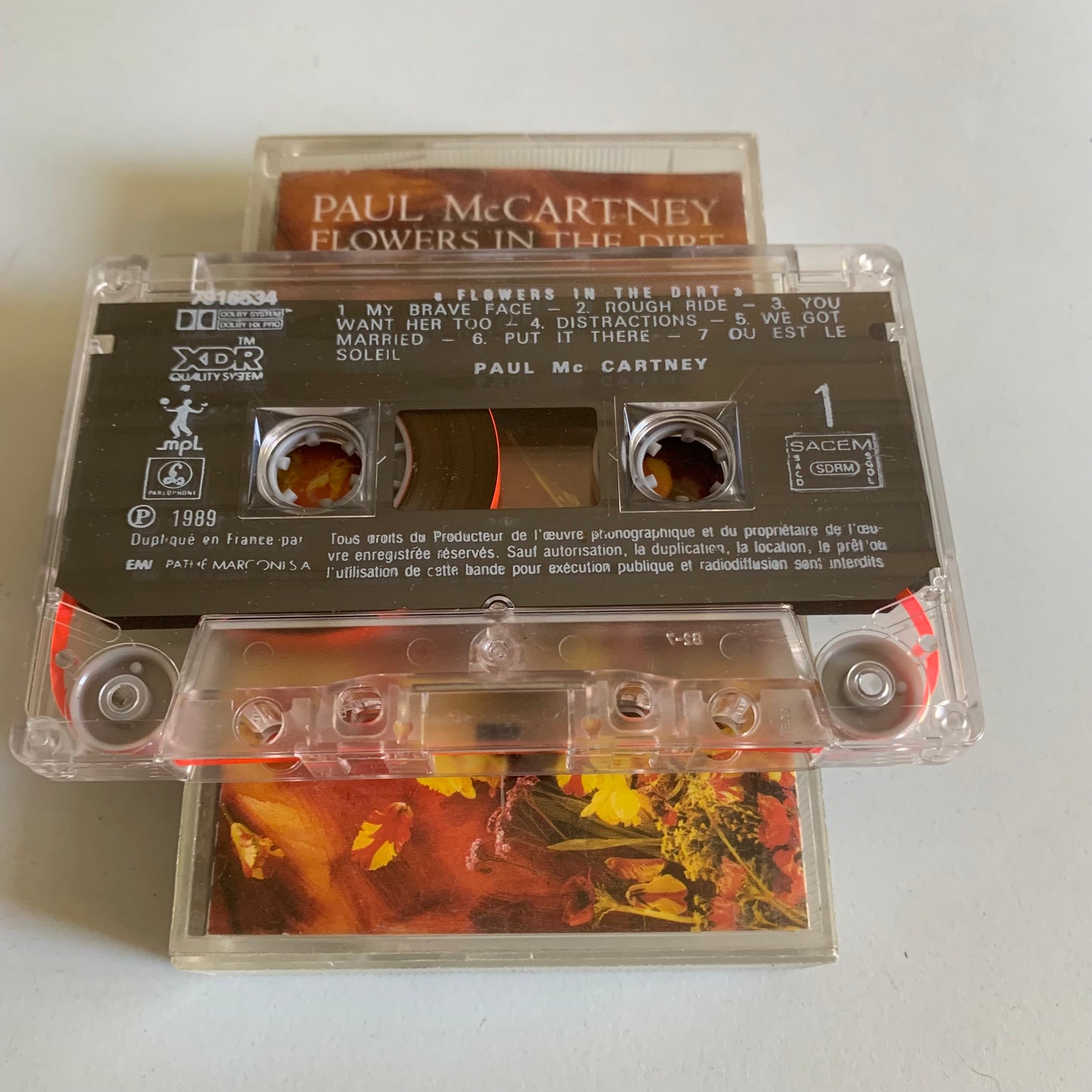 Paul McCartney - Flowers In The Dirt - 1989 Occasion