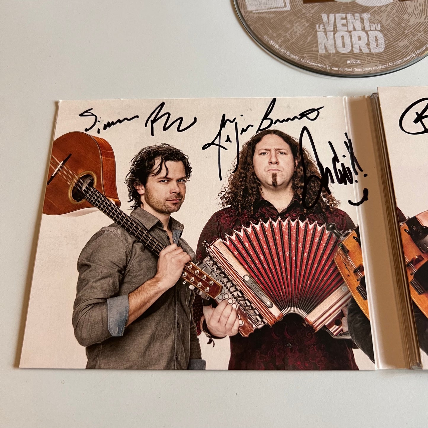 CD - Le Vent Du Nord - Têtu - Dédicacé - 2015