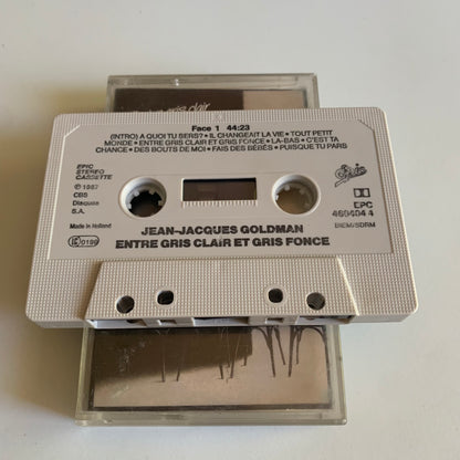 Jean-Jacques Goldman - Entre Gris Clair Et Gris Foncé - 1987 Occasion