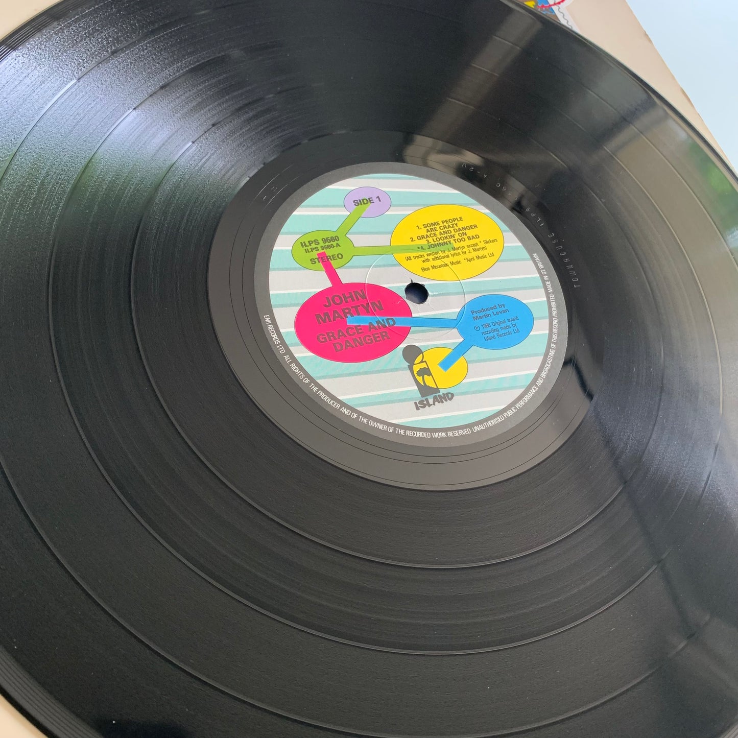 John Martyn - Grace & Danger - LP 1980 Occasion