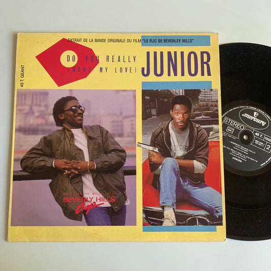 Junior - Do You Really (Want My Love) - Maxi 45t. 1985 Occasion