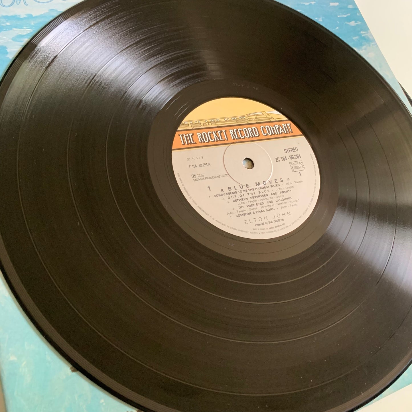 Elton John - Blues Moves - LP 1976 Occasion