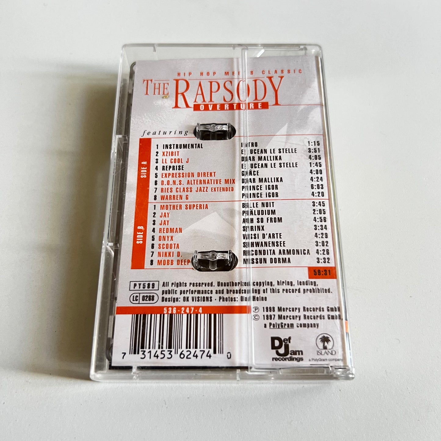The Rapsody - Overture - Hip Hop Meets Classic - 1998