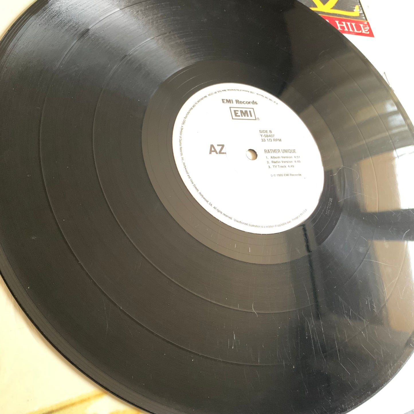 AZ - Sugar Hill / Rather Unique - Single 1995