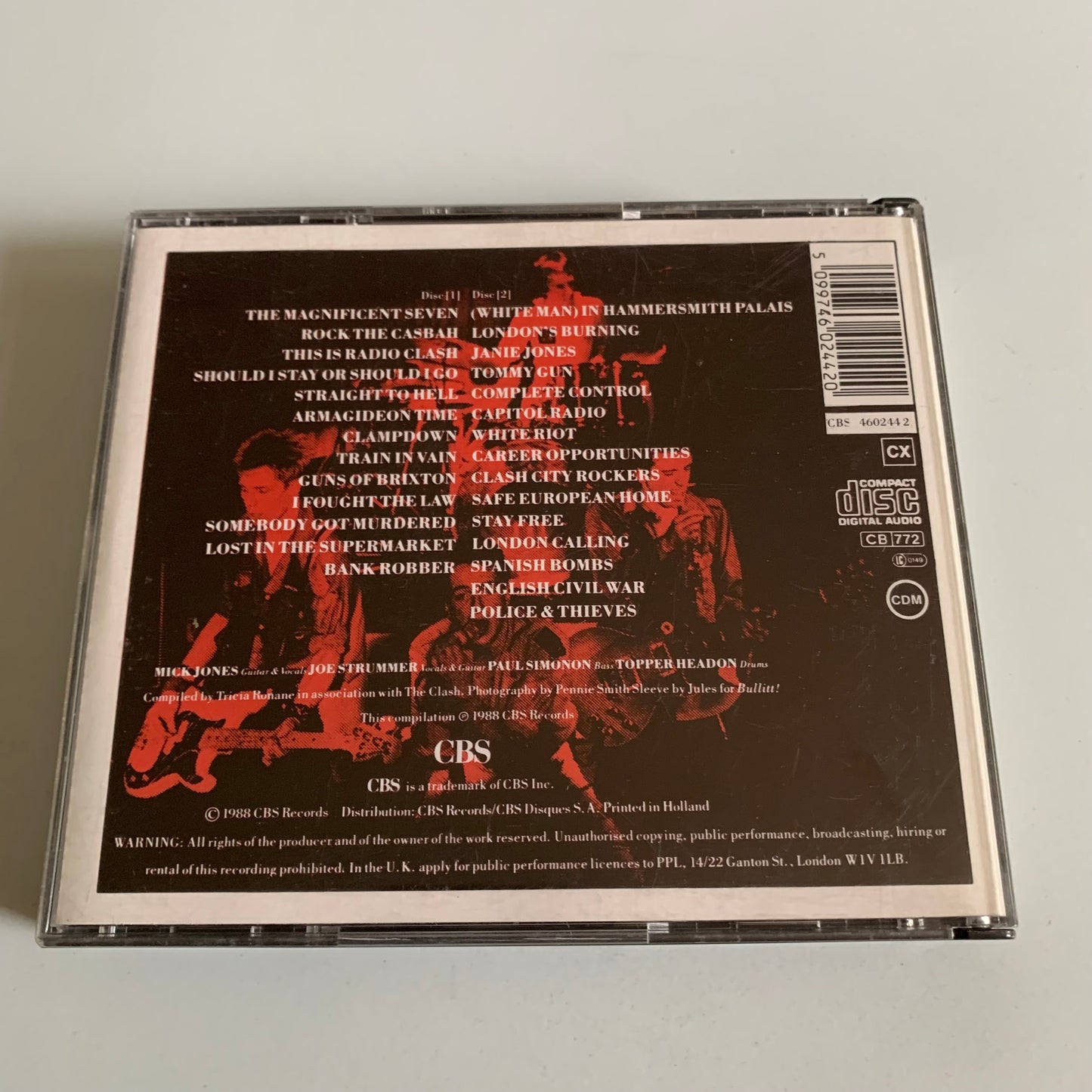 The Clash - The Story Of The Clash Volume 1 - 1988 Occasion