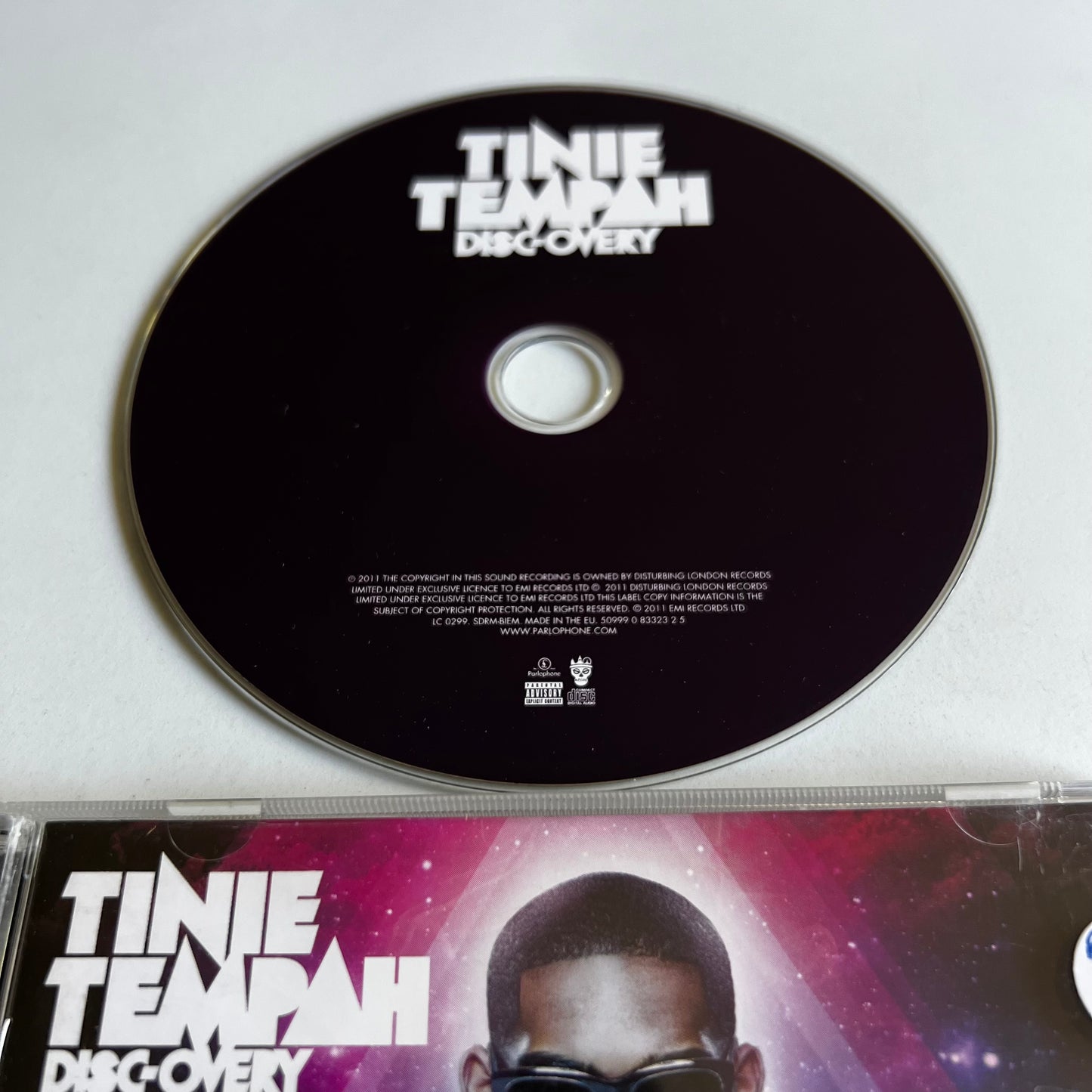 CD - Tinie Tempah - Disc-Overy - 2011