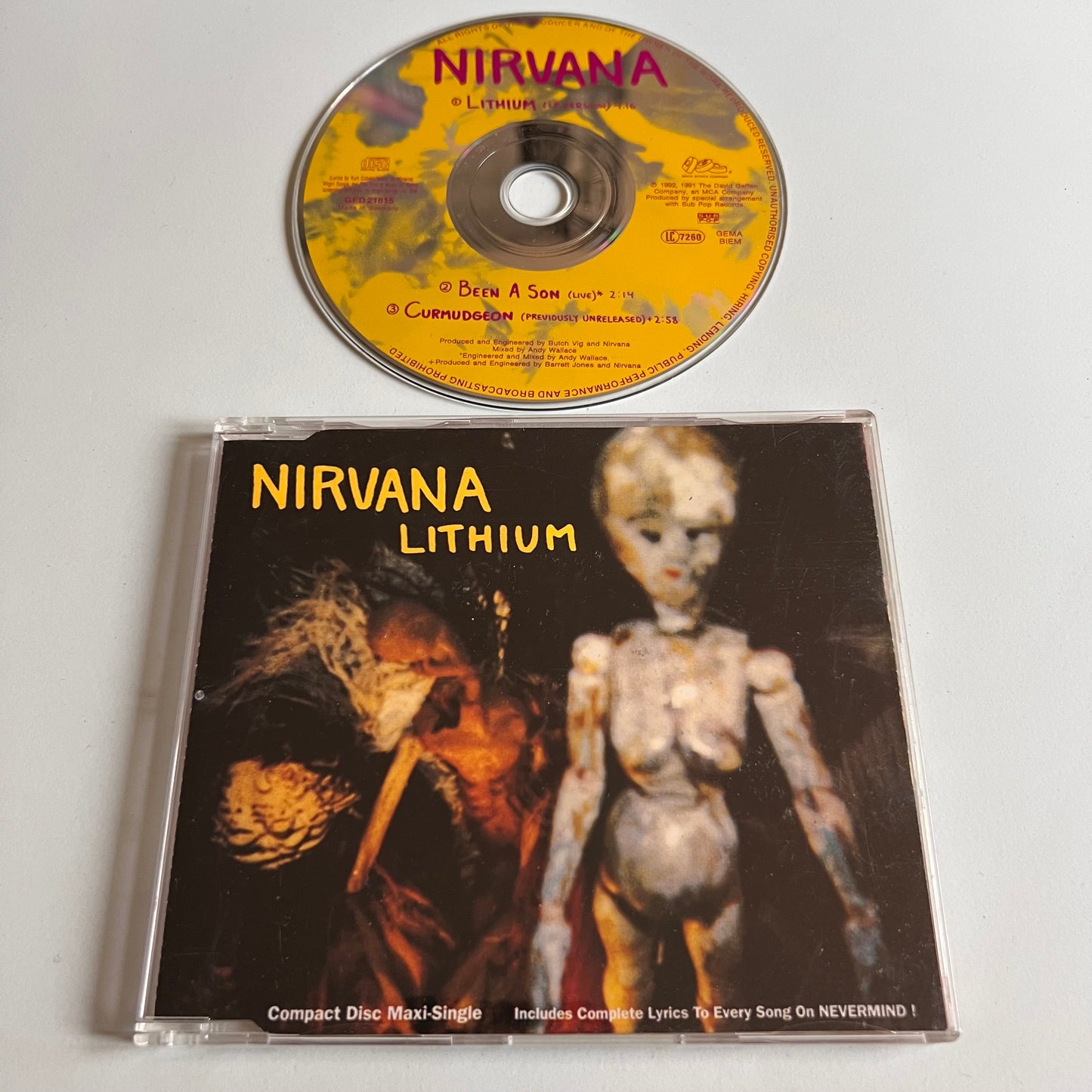 CD - Nirvana - Box Set 6 Singles - 2005