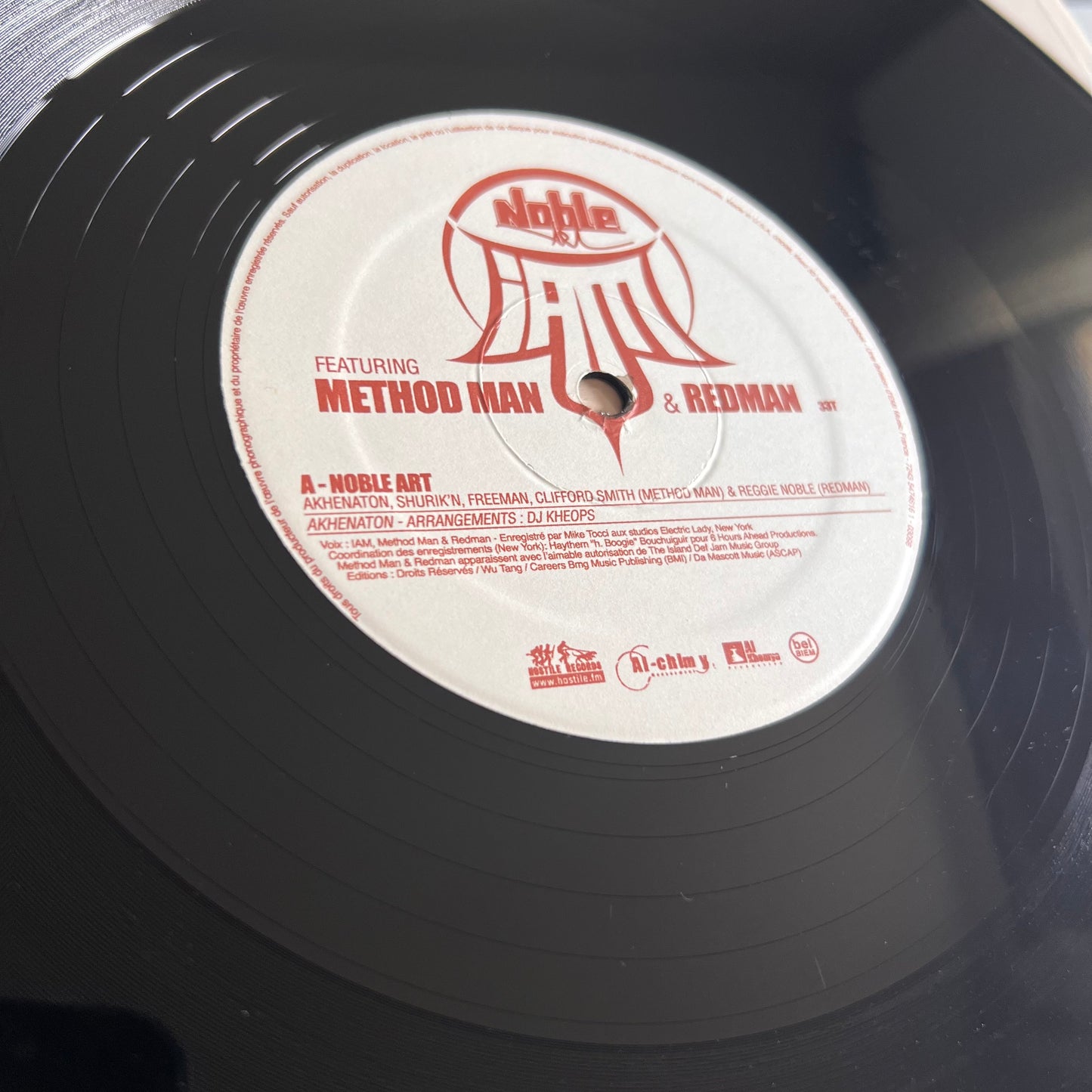 IAM - Method Man - Redman - Noble Art - Single 2003