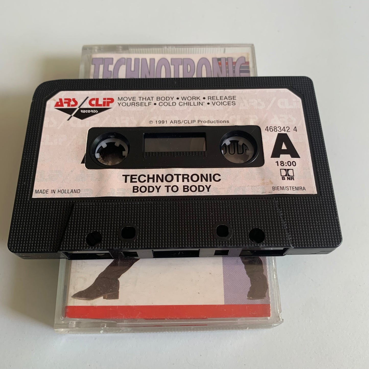 Technotronic - Body To Body - 1991 Occasion