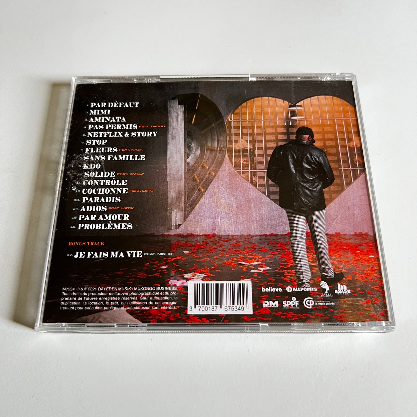 CD - Keblack - Contrôle - 2021