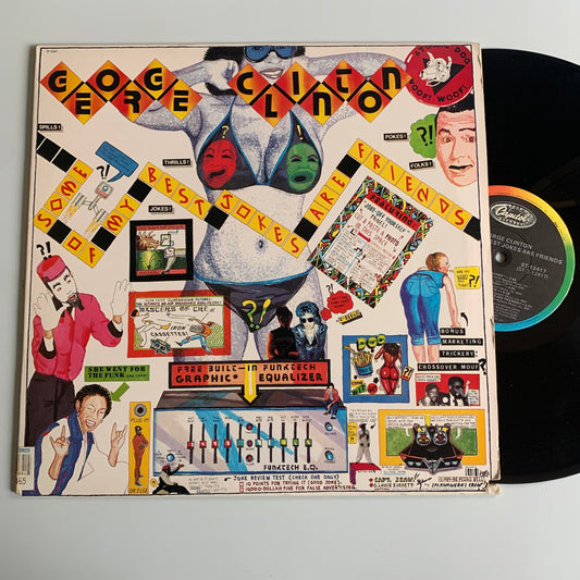 George Clinton - Some Of My Best Jokes Are Friends - LP 1985 Occasion