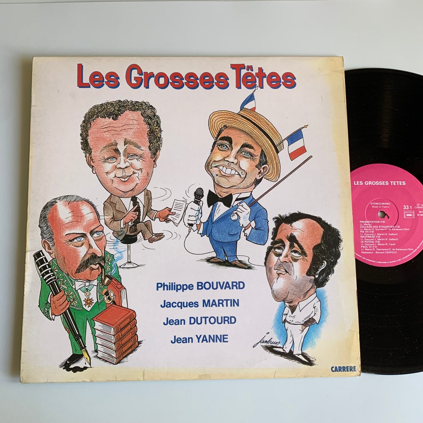Les Grosses Têtes - Les Grosses Têtes De RTL - 33 tours 1981 Occasion