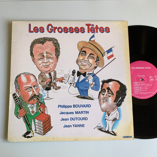 Les Grosses Têtes - Les Grosses Têtes De RTL - 33 tours 1981 Occasion