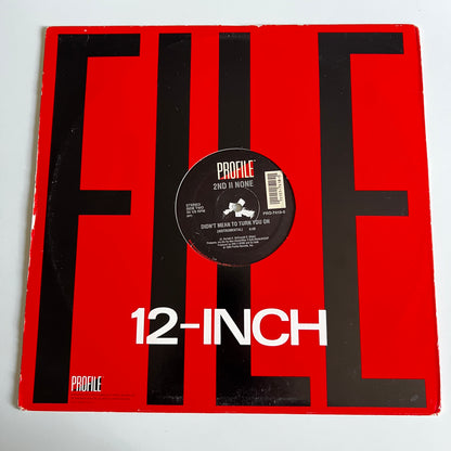 2nd II None - Didn't Mean To Turn You On - Single 1994