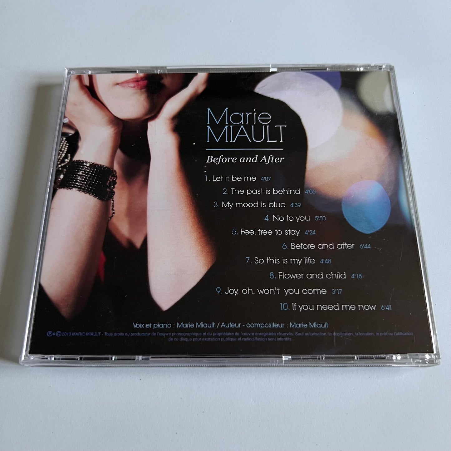 CD - Marie Miault - Before And After - 2013